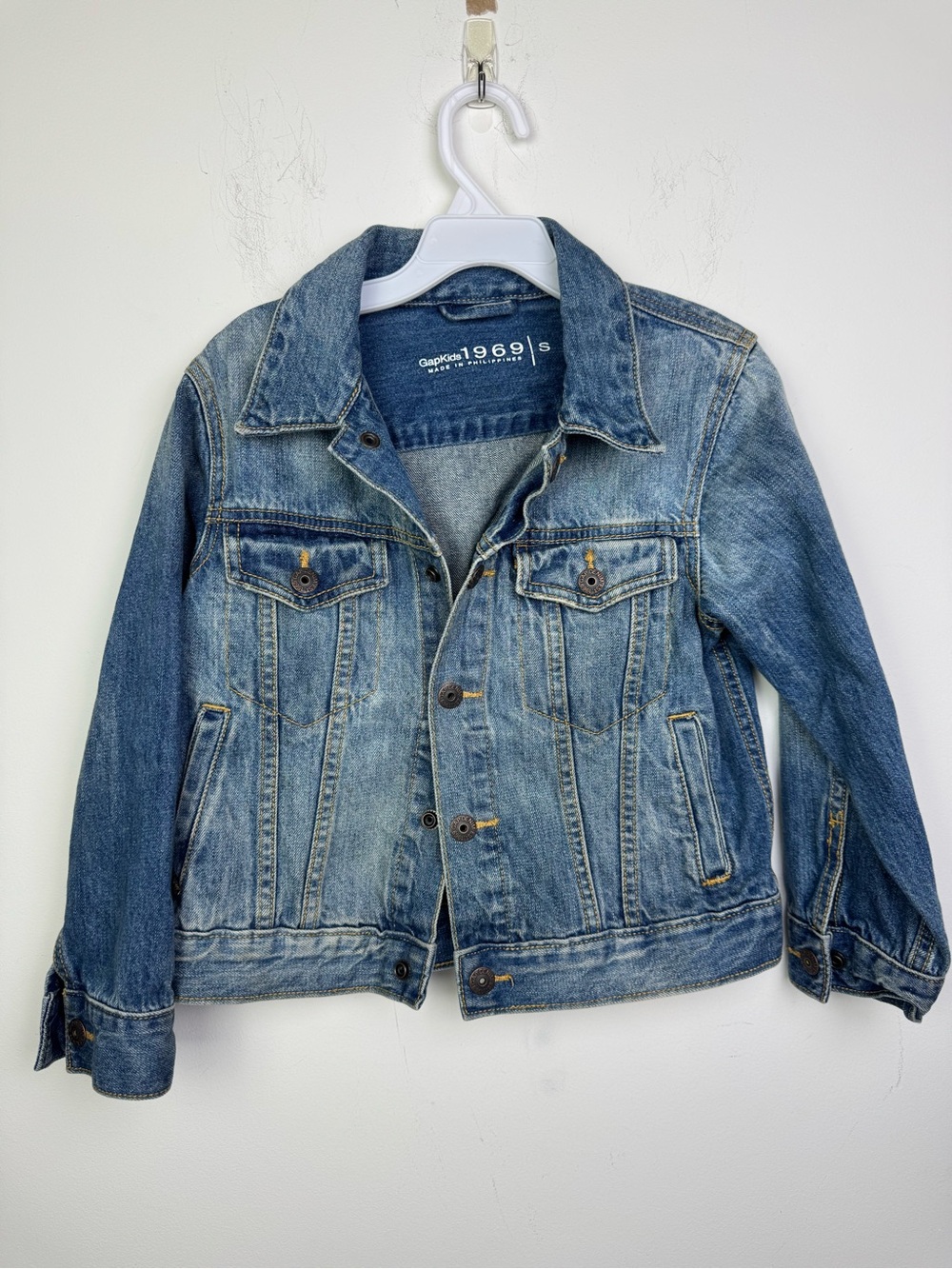 Gap Little Kids Denim Jean Jacket Size Small